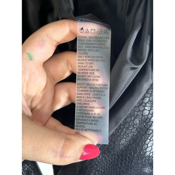 Tanjay Jacket Size 8P Black Velvet Burnout Snake Print Whimsigoth Stevie Nicks - Picture 8 of 9